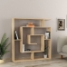 Regal Alexandra House Living Eg Holz MDP 125 x 129 x 22 cm Labyrinth