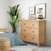 Chest of drawers Alexandra House Living Oak 76 x 81 x 39 cm 3 drawers