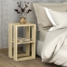 Centre Table Alexandra House Living Oak Wood MDP 60 x 32 x 60 cm 1 Shelves