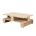 Mesa de Centro Alexandra House Living Roble Madera MDP 80 x 28 x 50 cm Doble altura