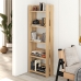 Boekenwinkel Alexandra House Living Ek Hout MDP 57 x 155 x 25 cm 5 Planken