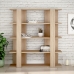 Bookshop Alexandra House Living Oak Wood MDP 110 x 122 x 29 cm 4 Shelves