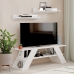 Mobile TV Alexandra House Living Diagonal Bianco 120 x 40 x 33 cm