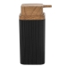 Dispenser di Sapone Alexandra House Living 86275 Nero Acrilico Plastica Melammina 7 x 15 x 7 cm