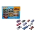 Transporto priemonių žaidimo rinkinys Hot Wheels Metalinis (10 Pcs)