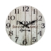 Reloj de Pared Alexandra House Living Blanco Madera 34 x 34 x 4 cm