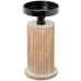 Candleholder Alexandra House Living Brown Black Wood 11 x 23 x 11 cm