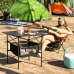 Folding Camping Table with Basket and Cover Folble InnovaGoods