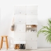 Portable Modular Shoe Cabinet InnovaGoods White