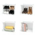 Portable Modular Shoe Cabinet InnovaGoods White