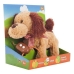 Plysjlekehund Brun 22 cm