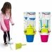 Kit de curățare et de depozitare Cleaning Home 16 Cub Mop Făraș Mătură