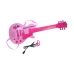 Chitarra da Bambino Hello Kitty Elettronica Microfono Rosa