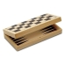 Set van 3 Bordspellen Cayro 648 Hout 29 x 29 cm 3 in 1 Schaakspel Backgamon Dames