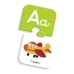 Educational Game Diset El Abecedario 54 Pieces