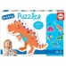 Dječje Puzzle Educa    Dinosaur 5 Dijelovi