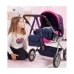 Carrito para Muñecas Reig Big Combi Azul Rosa