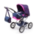 Carrito para Muñecas Reig Big Combi Azul Rosa