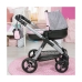 Cărucior pentru Păpuși Reig Stule Pram Gri 63 cm