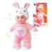 Muñeco Bebé Reig 30 cm Conejo Peluche Rosa (30 cm)