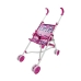 Poppenwagen Reig Blauw Roze Opvouwbaar 25,5 x 41,5 x 55,5 cm