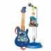 Guitarra Infantil Dragon Ball Microfone para Karaoke