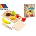 Toy Food Set Moltó 9 Pieces Fruit