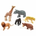 Set van 6 Wilde Dieren Moltó Plastic