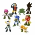 Sett med figurer Sonic 8 enheter 6,5 cm