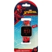 Digital klokke Spider-Man LED-skjerm Rød Ø 3,5 cm