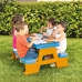 Mesa de piquenique Colorbaby Azul Laranja