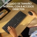 Tastatură Logitech Negru Qwerty Spaniolă Germană