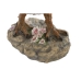 Figurine Décorative Home ESPRIT Blanc Marron Multicouleur Poule 27 X 16 X 31 cm (2 Unités)