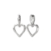 Ladies' Earrings Guess JUBE04617JWRHT-U Silver