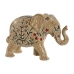 Decoratieve figuren Home ESPRIT Multicolour Olifant 22,5 x 9,5 x 15,5 cm