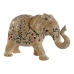 Decoratieve figuren Home ESPRIT Multicolour Olifant 32,5 x 12,5 x 21 cm