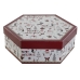 Bolas de Navidad Home ESPRIT Blanco Rojo PVC (7 Unidades)