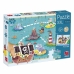 Puzzle Infantil Diset XXL Barco Pirata 48 Piezas