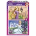 2 galvosūkių rinkinys Disney Princess Cinderella and Rapunzel 48 Dalys