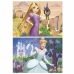 2 galvosūkių rinkinys Disney Princess Cinderella and Rapunzel 48 Dalys