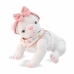 Bamse Berjuan Anireal Hvit Hund 35 cm