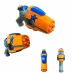 Όπλο με Βελάκια Bizak Slugterra Eli'S Megamorph Blaster Πορτοκαλί