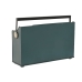 Stolní hodiny Home ESPRIT Auriu* Verde inchis Metal Radio 24 x 8 x 17 cm