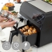 Airfryer InnovaGoods Fryinn Double 8000 Musta 3400 W 8 L Ruostumaton teräs