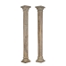 Garden statues Home ESPRIT Teak 40 x 40 x 287 cm Column