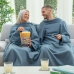 Coperta con Maniche Doppia con Tasca Centrale Doublanket InnovaGoods