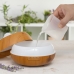 Humidificador Difusor de Aromas con LED Multicolor Wooden-Effect InnovaGoods