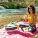 Cesta de Picnic Plegable con Tapa-Mesa Pickning InnovaGoods