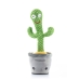 Cactus Danzante e Parlante Ricaricabile con Musica e LED Multicolor Pinxi InnovaGoods