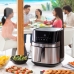 Airfryer InnovaGoods Fryinn Pro 5500 Musta 1700 W 5,5 L Ruostumaton teräs